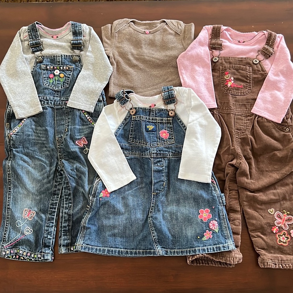 Toddler Girl’s Overalls - 18 months